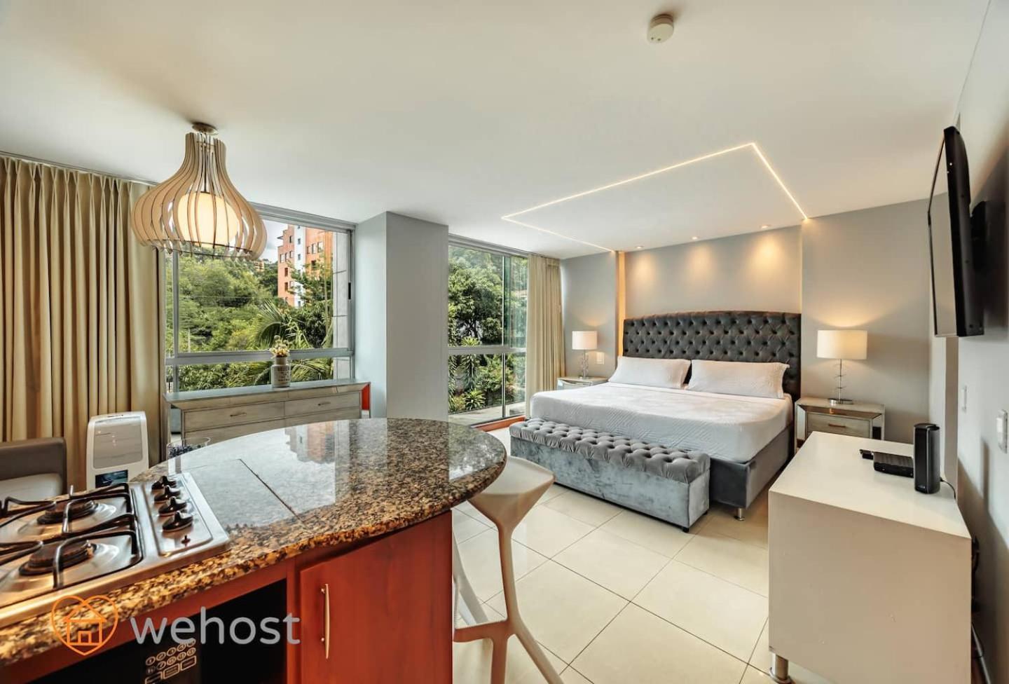 Luxury 1 Bedroom With Pool & Gym Close Provenza Medellín Eksteriør bilde