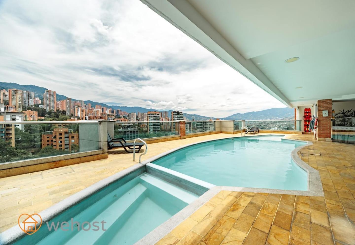 Luxury 1 Bedroom With Pool & Gym Close Provenza Medellín Eksteriør bilde